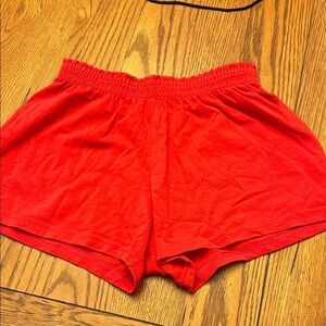 Red Women's Shorts